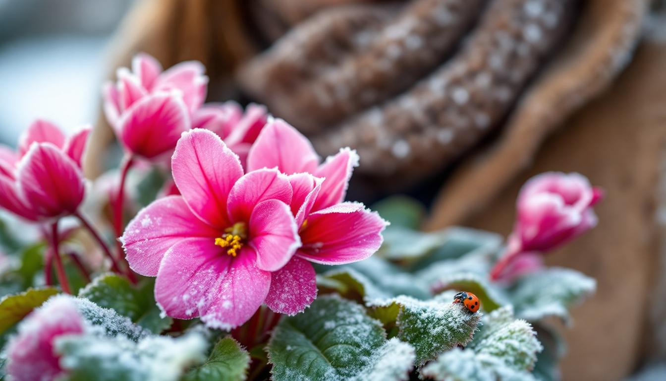 scopri come prendersi cura del ciclamino per farlo fiorire rigoglioso tutto l'inverno, resistendo al gelo fino a marzo. consigli utili per una pianta sana e bella.