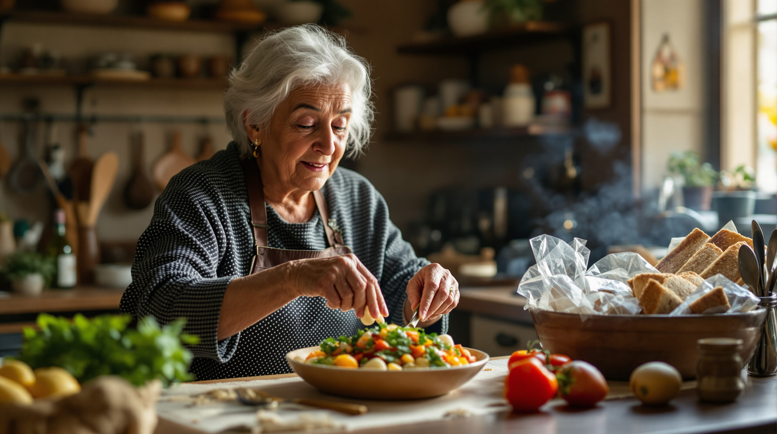 Non buttare il pane raffermo: la ricetta che conquista tutti