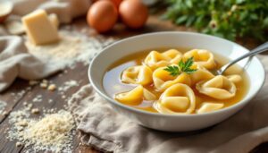 scopri il segreto del cuoco emiliano per preparare tortellini in brodo come a bologna, con una sfoglia sottilissima che resta intatta e un sapore autentico.